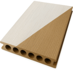 Deck Linea Camaleon - Blanco Puro / Roble Marron