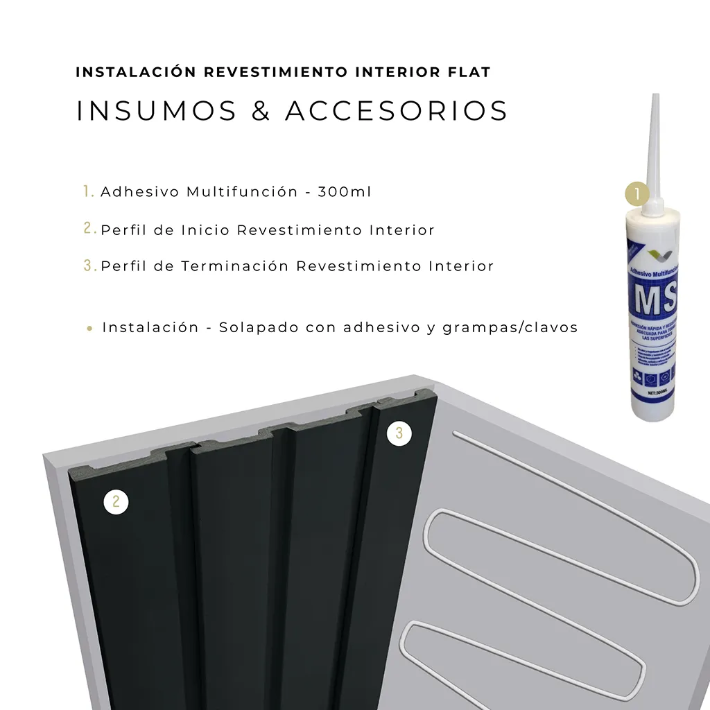 Revestimiento de Pared Interior Flat - Imagen 9